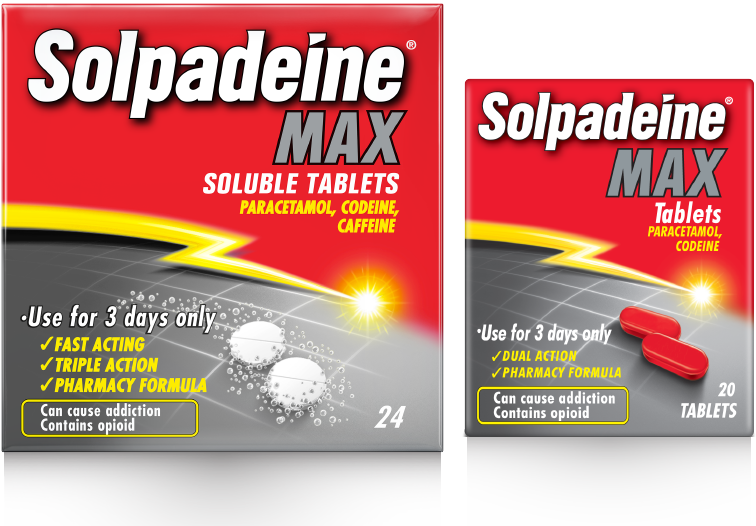 Solpadeine Max product packaging image