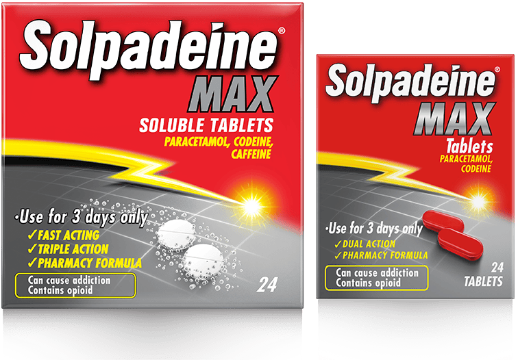 Solpadeine Max product packaging image